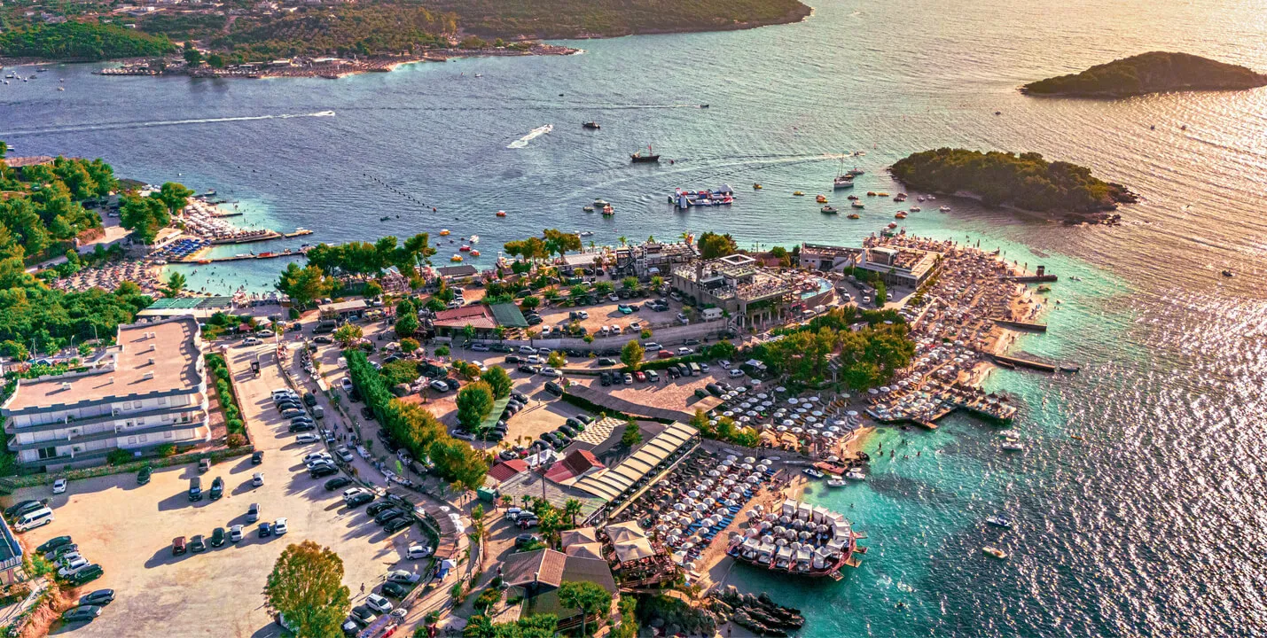 Ksamil resort in Albania