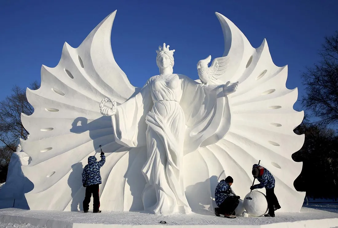 Snow & Ice Festival at Harbin, China