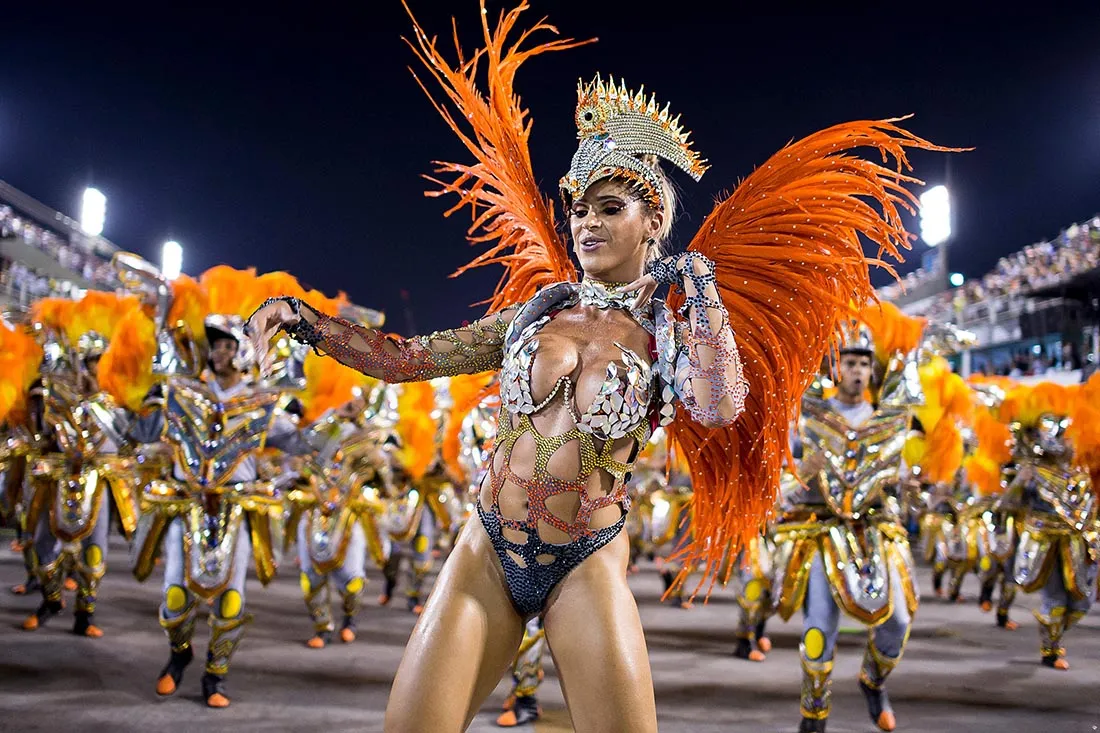 Rio Carnival Samba Dancer